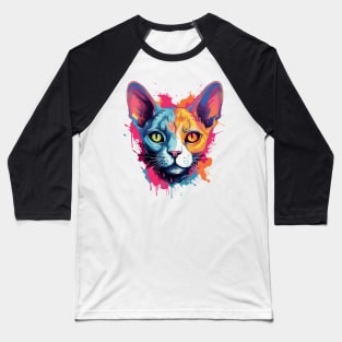 Sphinx Cat Baseball T-Shirt